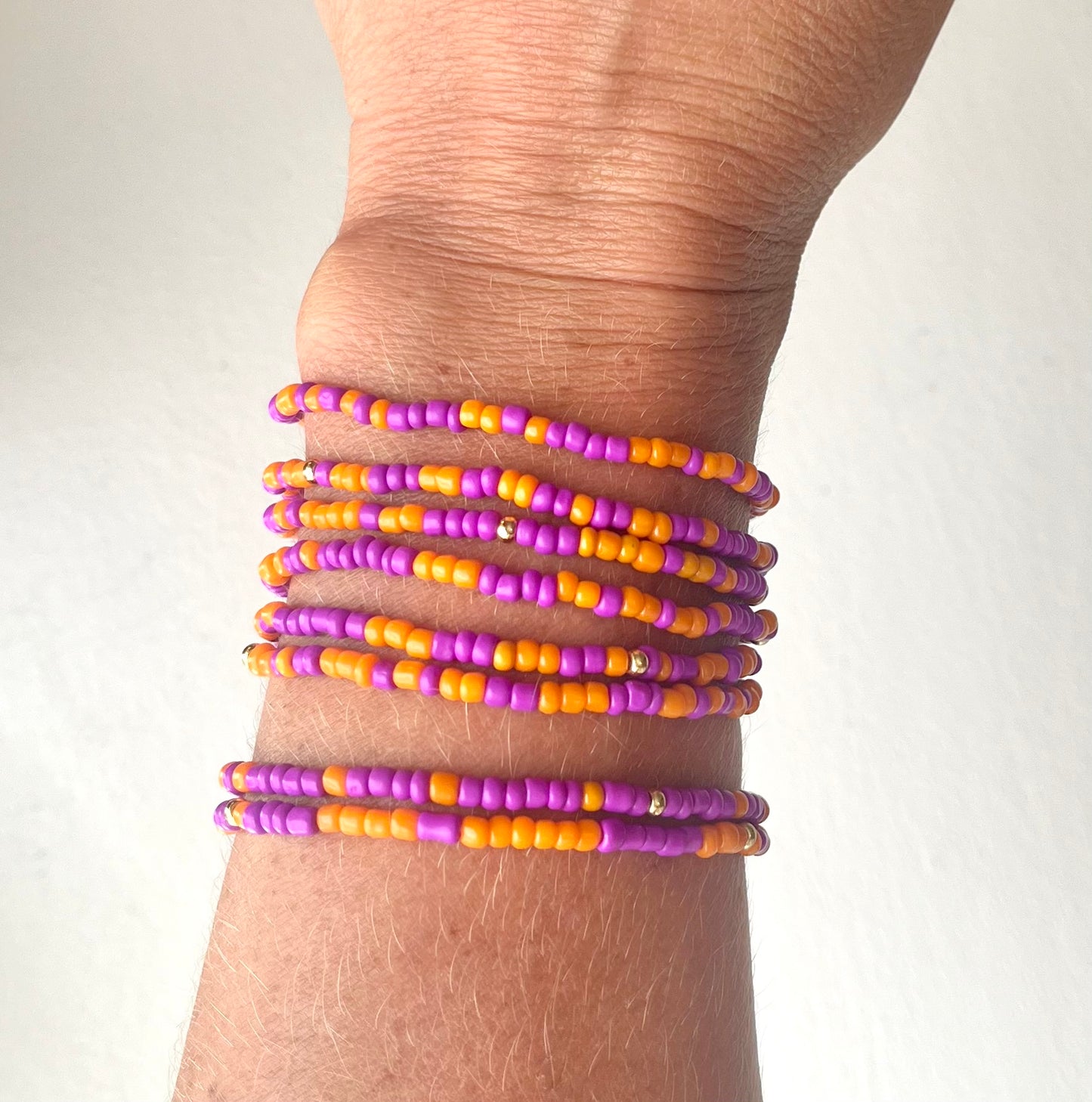 Game Day!- purple + orange