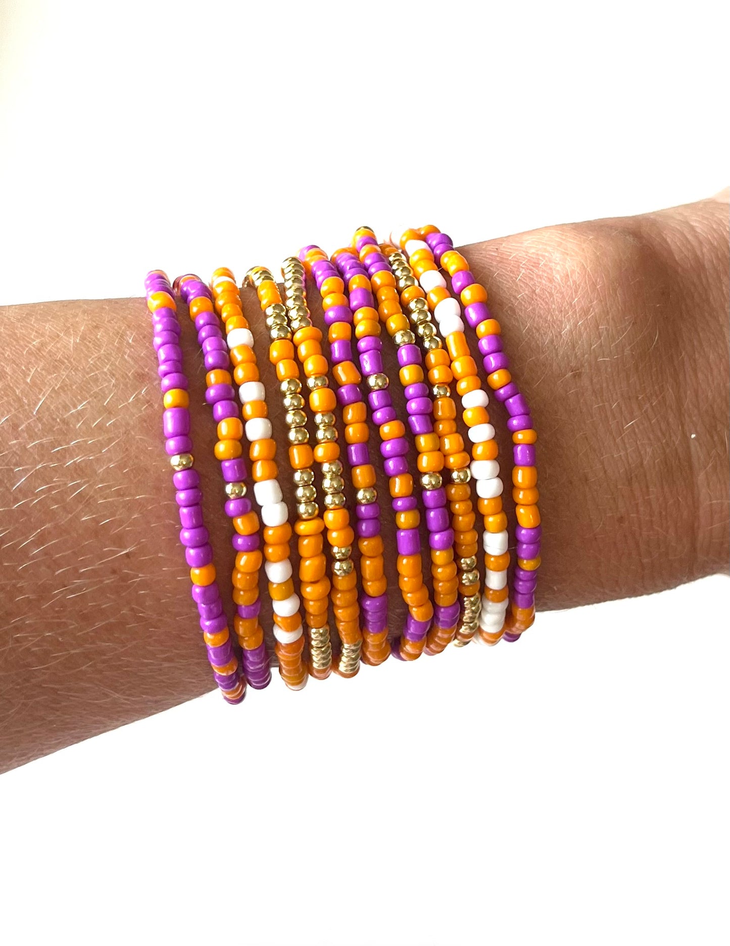 Game Day!- purple + orange