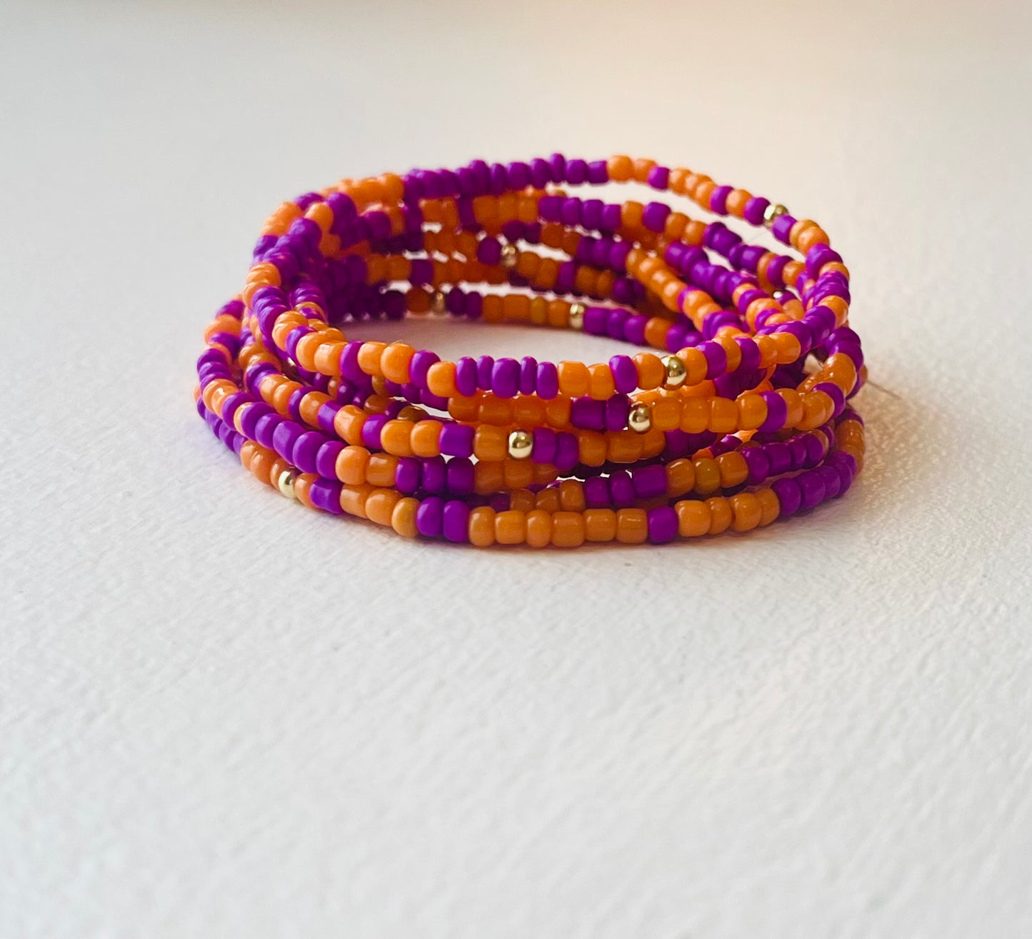Game Day!- purple + orange