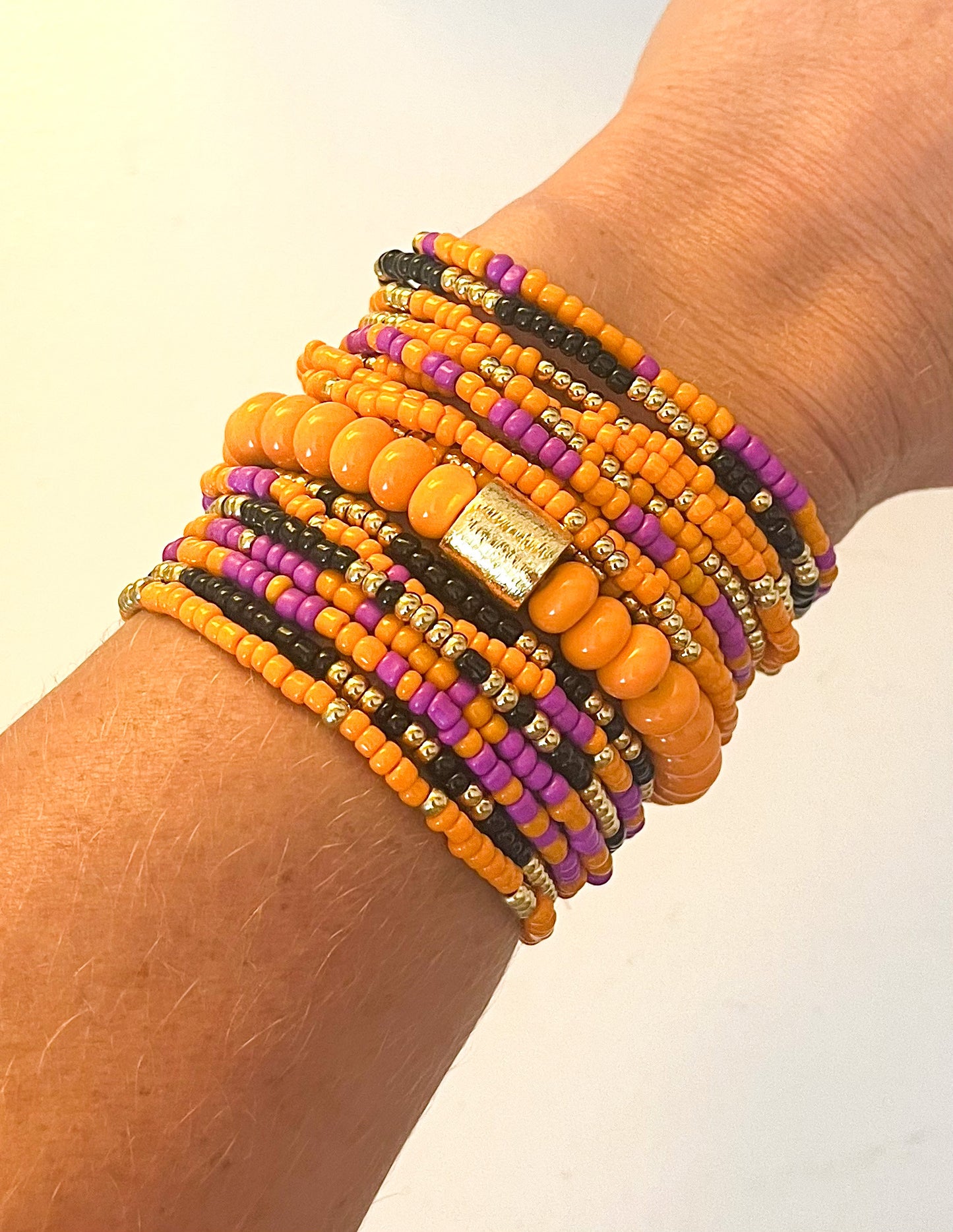 Game Day!- purple + orange
