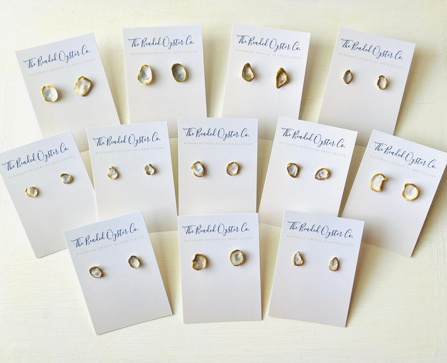 Oyster Earrings- Small