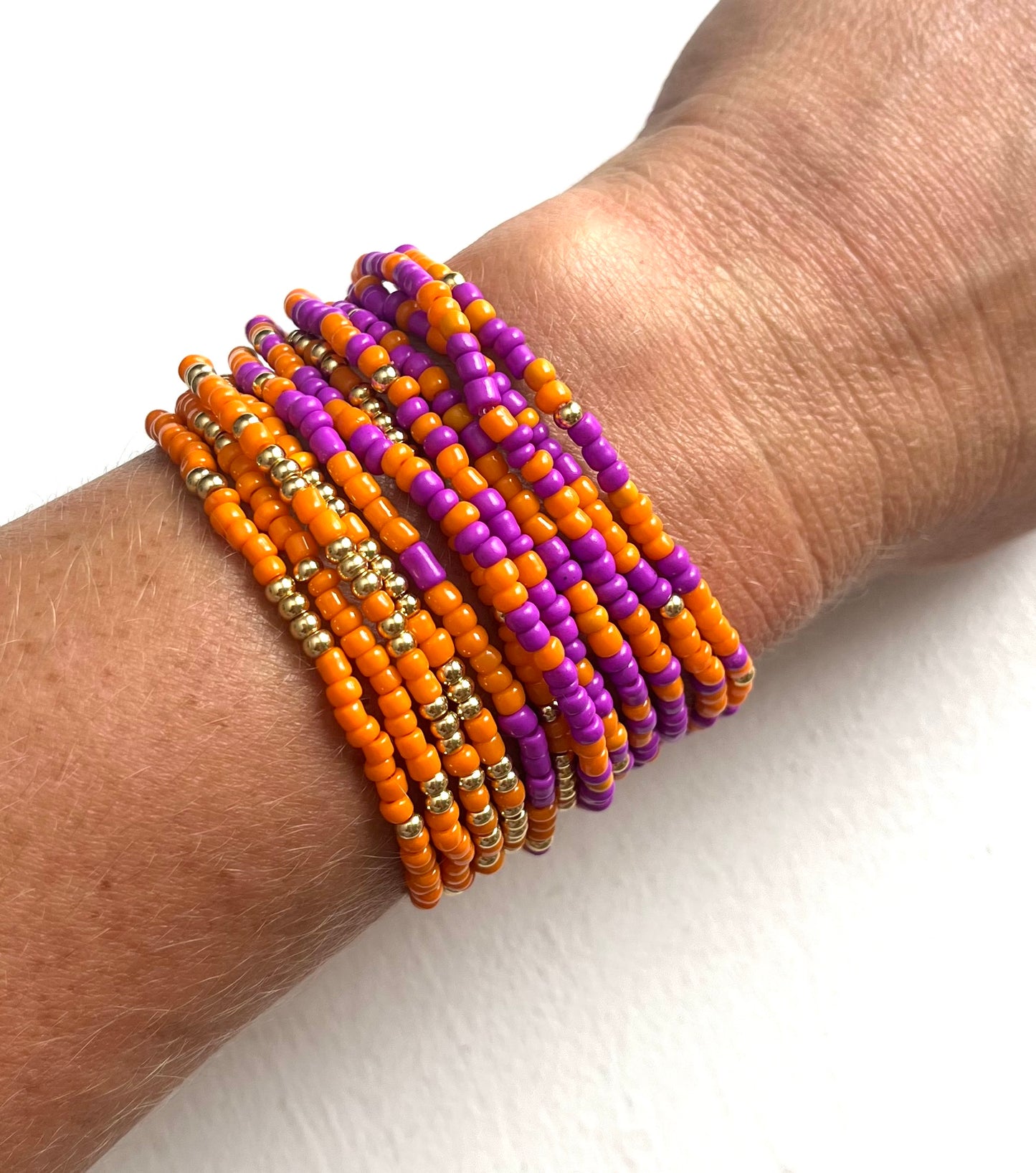 Game Day!- purple + orange