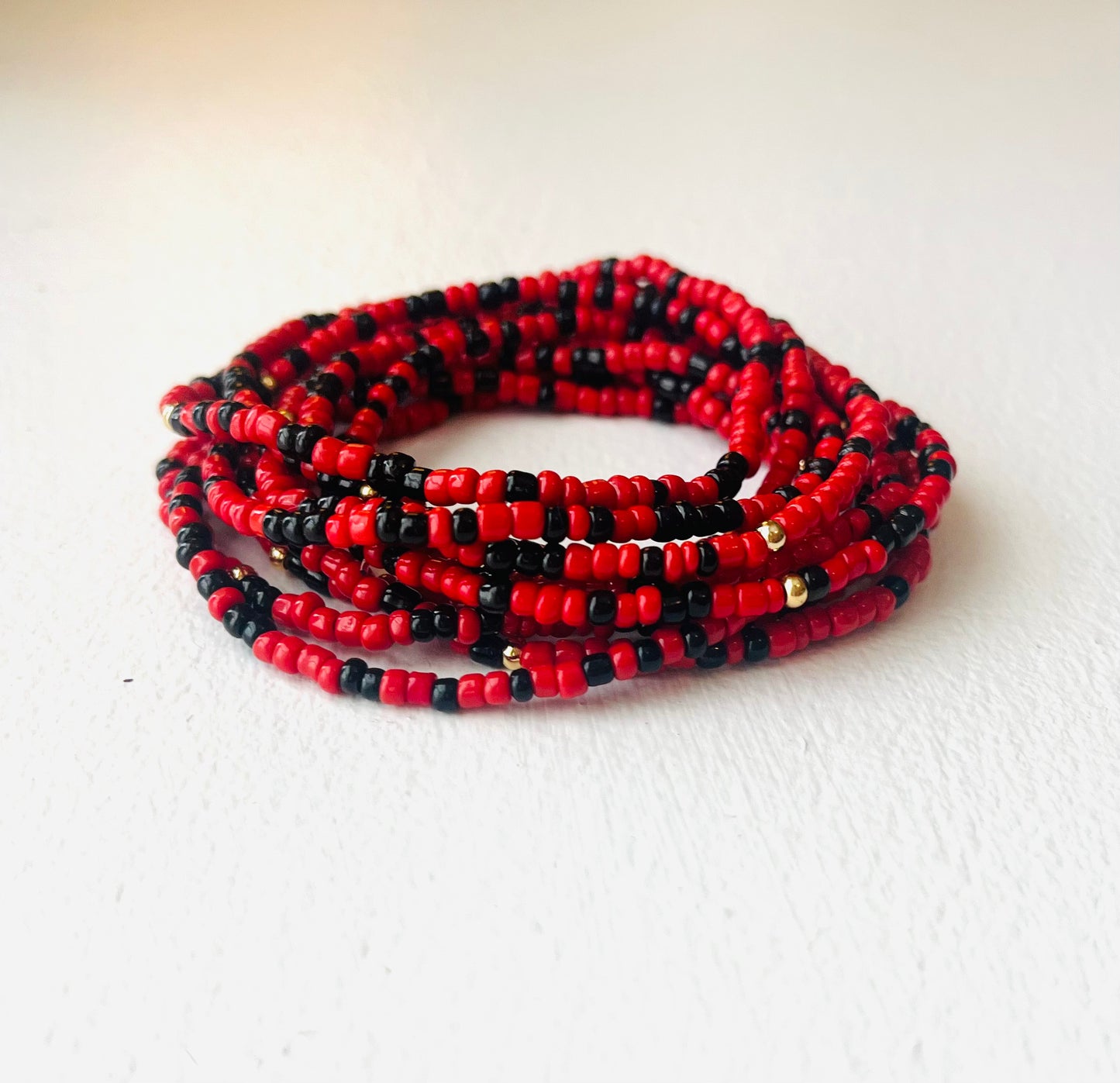 Game Day - red + black