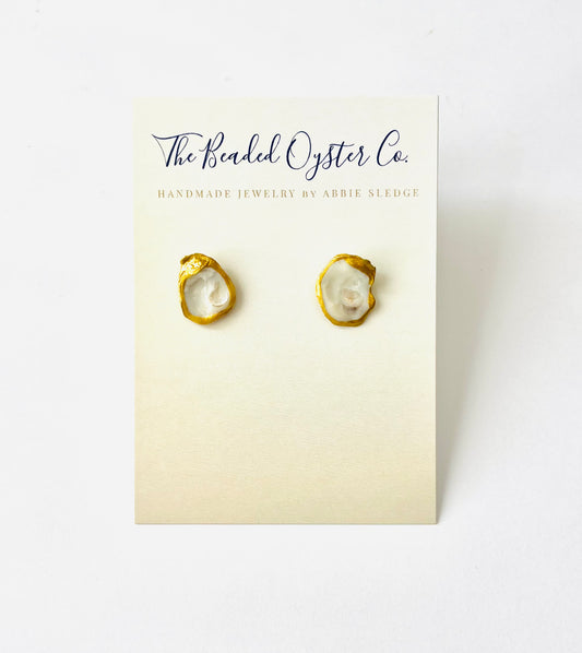 Oyster Earrings- size Medium