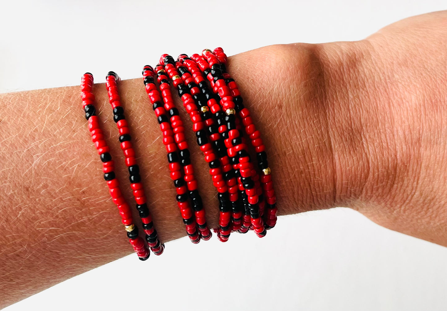 Game Day - red + black