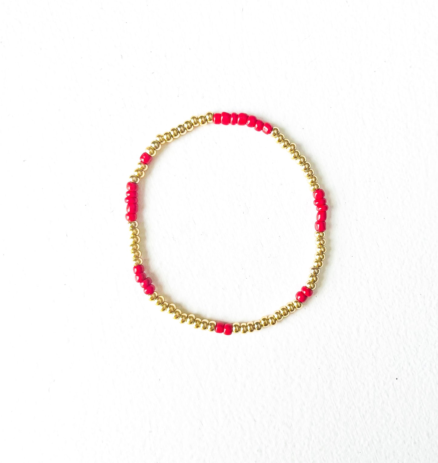 Game Day- red + gold