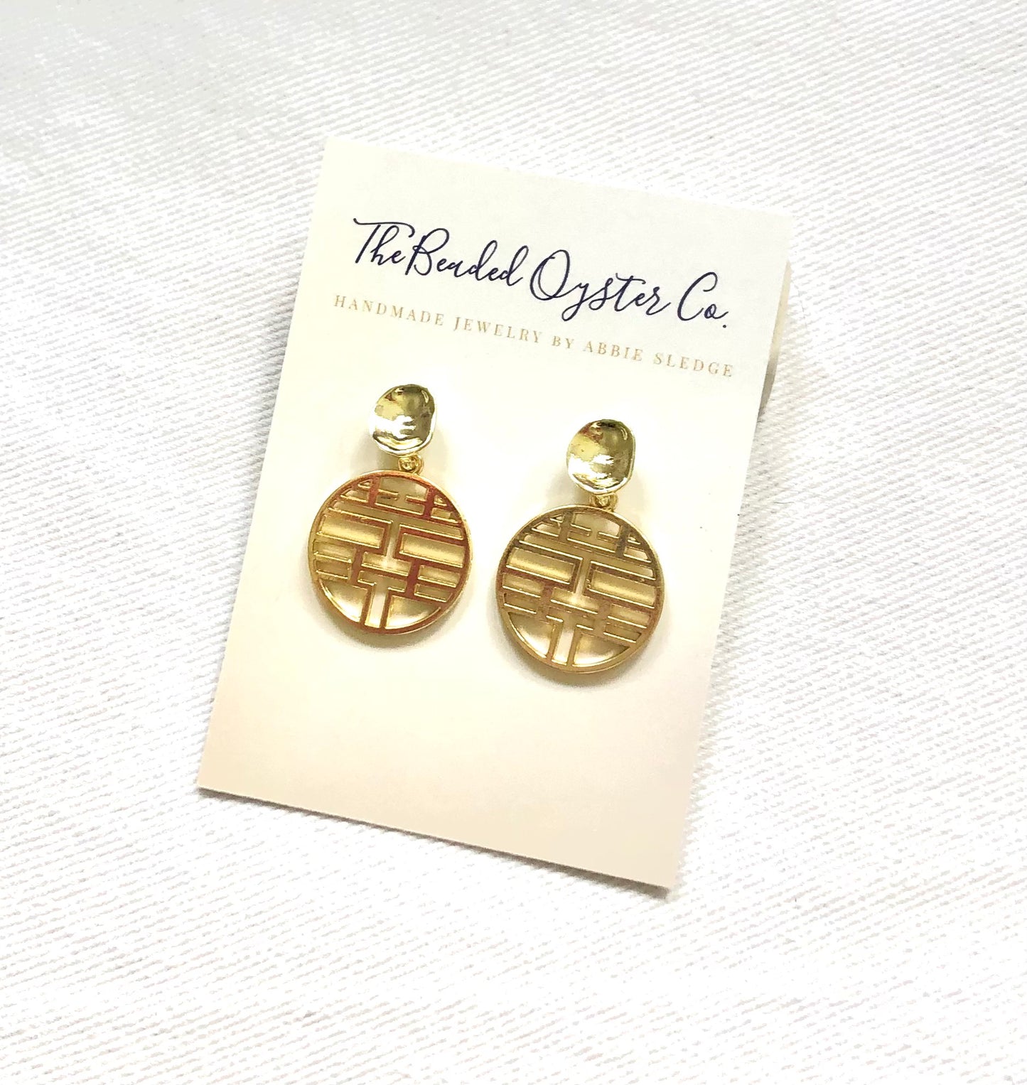 Happiness Post Earrings