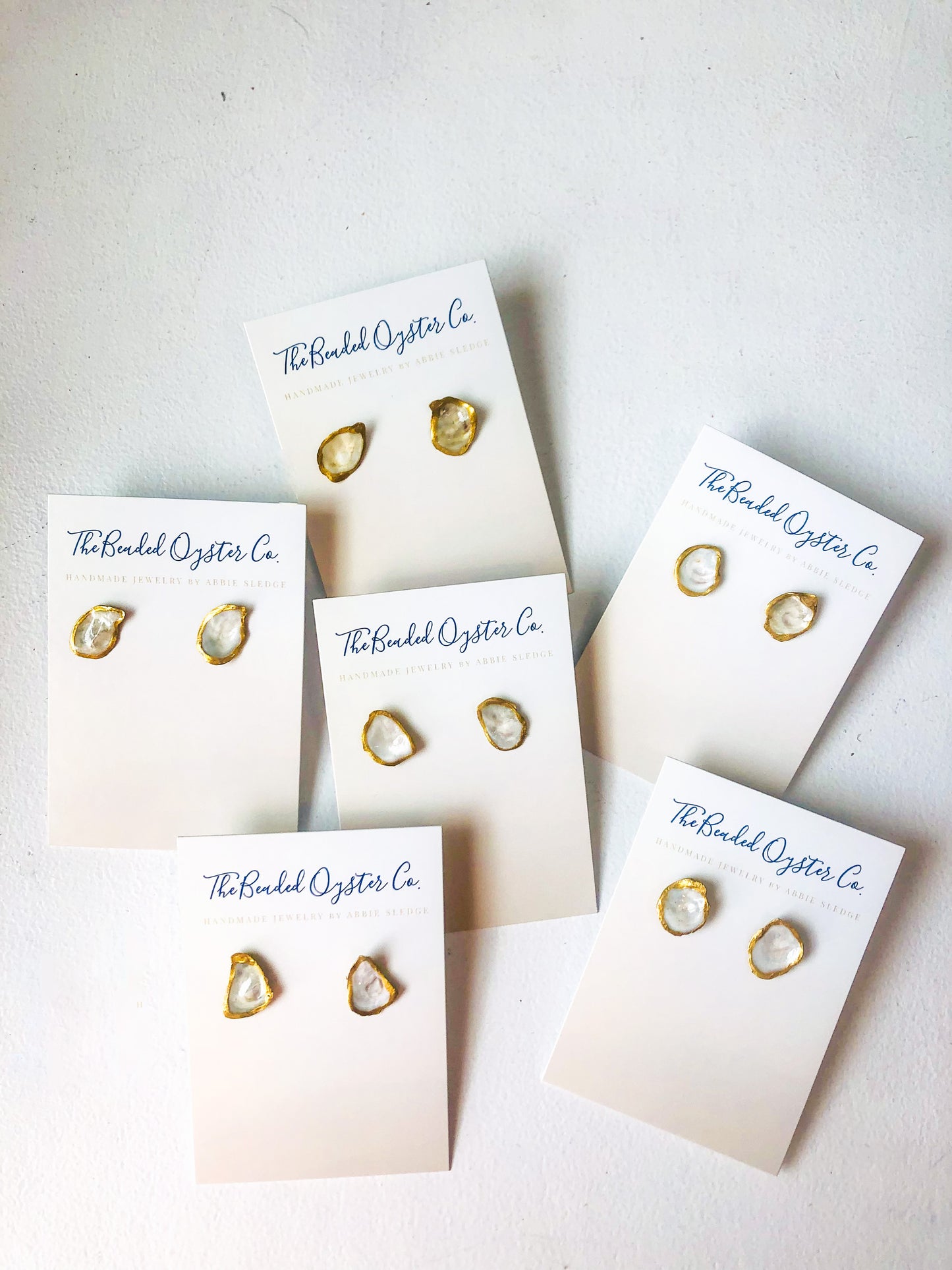 Oyster Earrings- Small