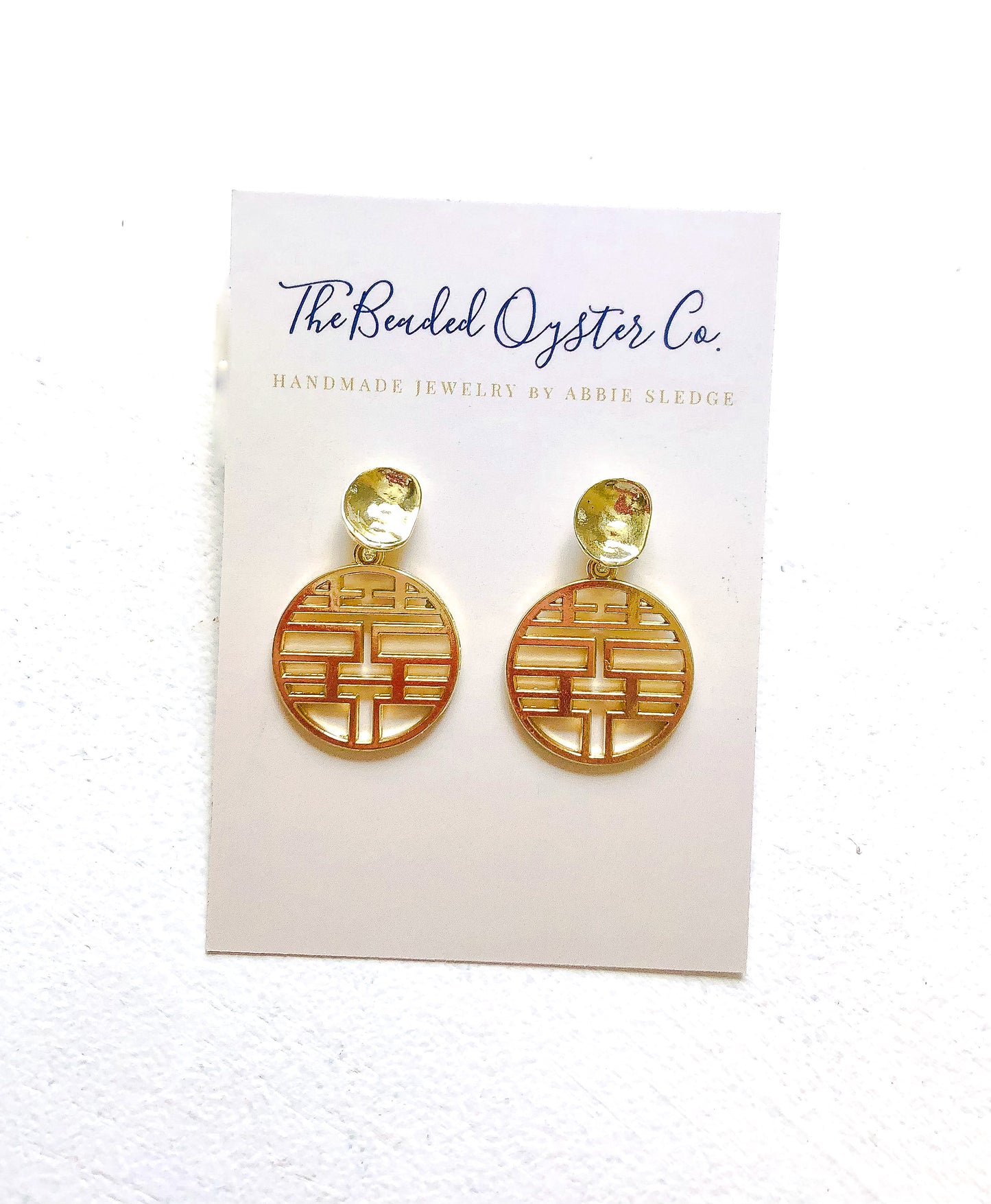 Happiness Post Earrings