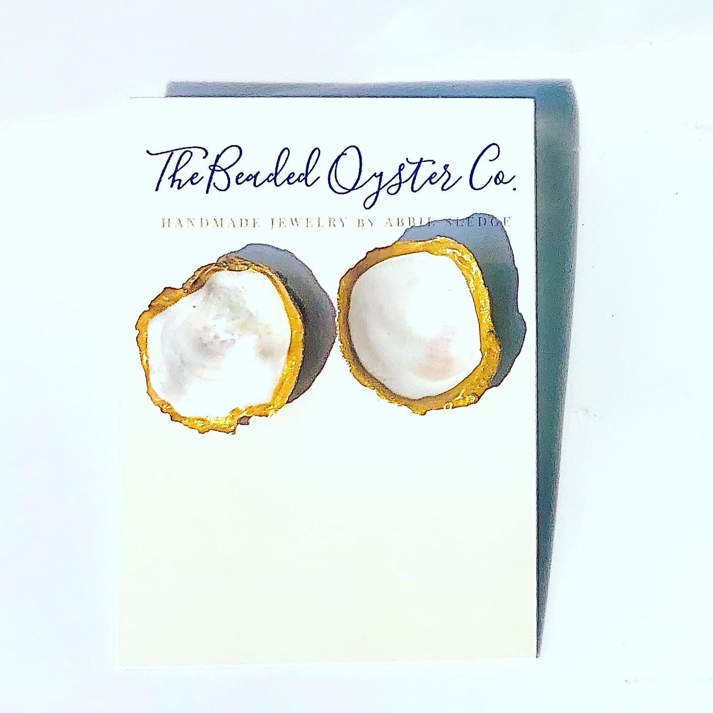 Oyster Earrings- size Large