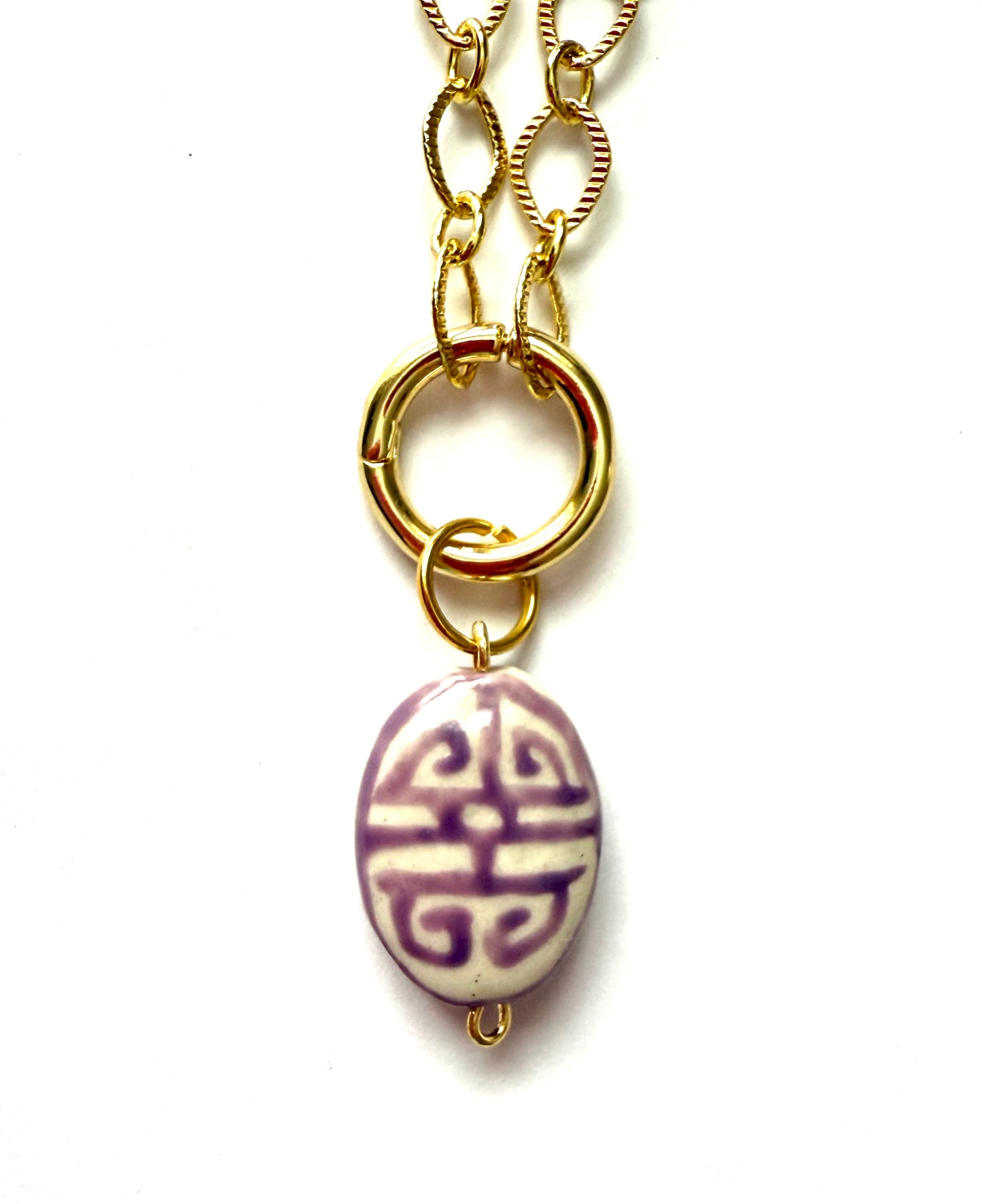 Game Day! - Chinoiserie Necklace