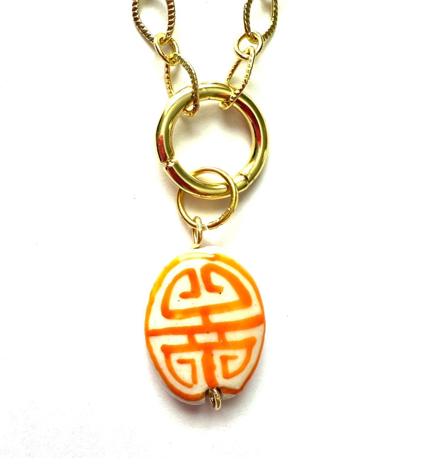Game Day! - Chinoiserie Necklace