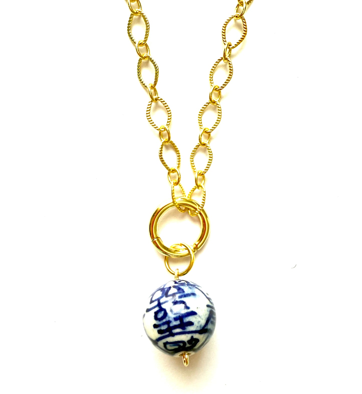 Game Day! - Chinoiserie Necklace