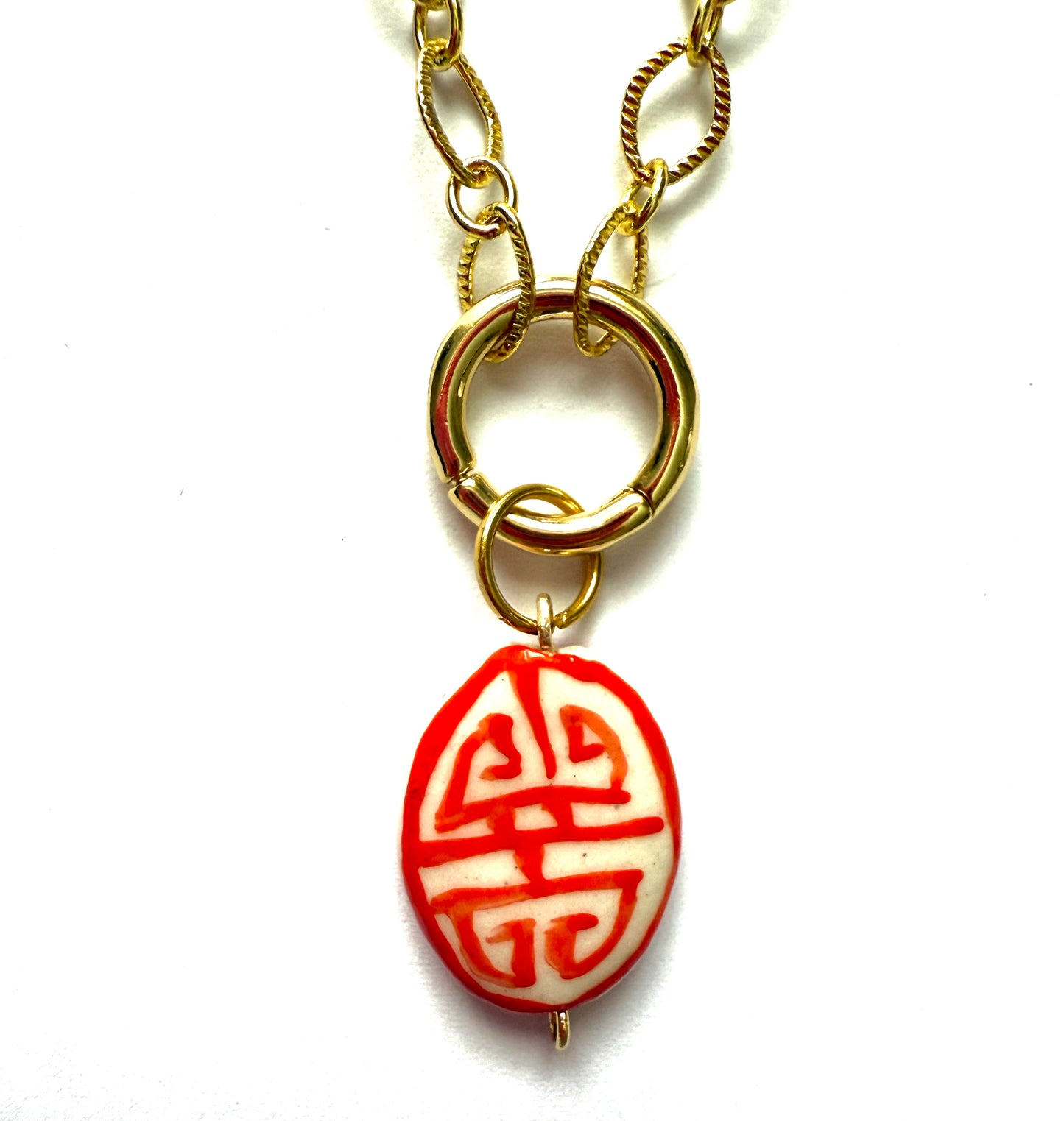Game Day! - Chinoiserie Necklace