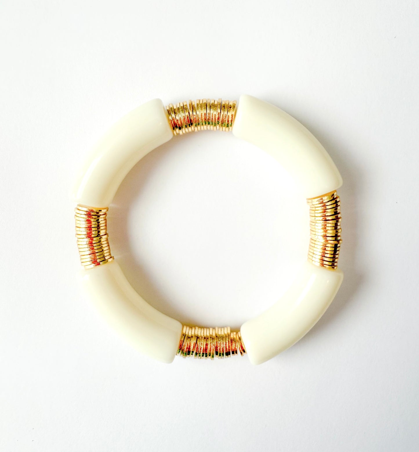 Game Day Acrylic and Clay Bracelet