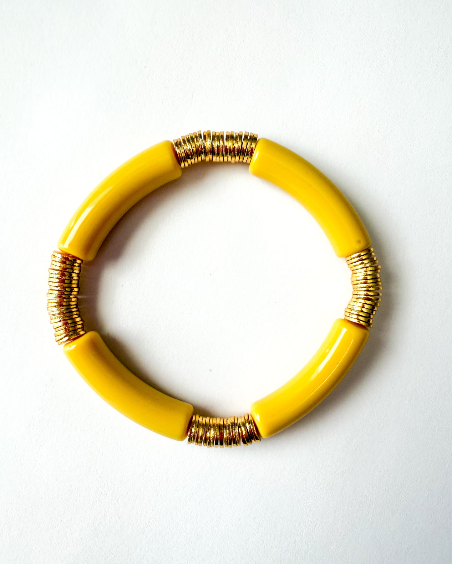 Game Day Acrylic and Clay Bracelet