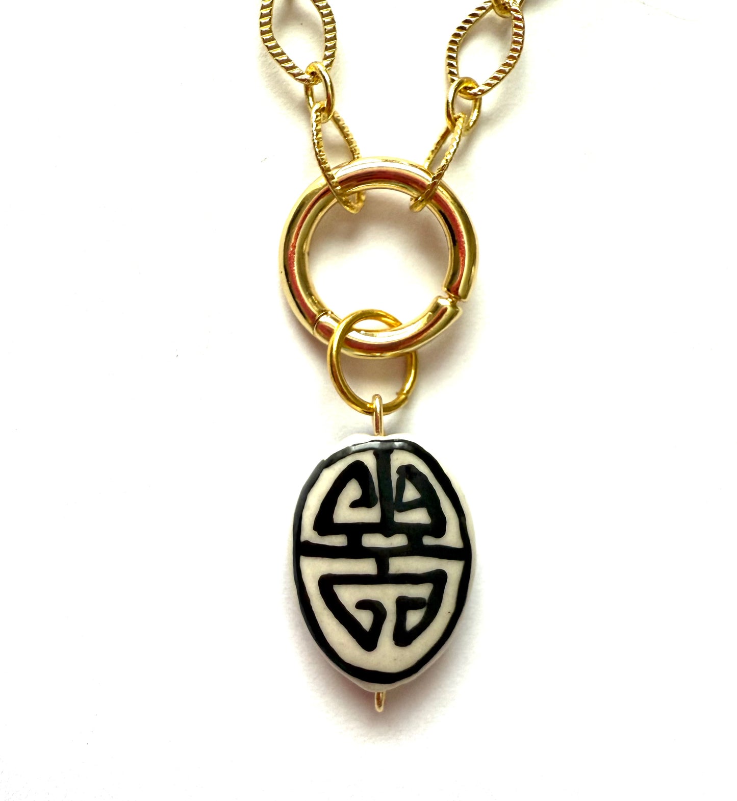 Game Day! - Chinoiserie Necklace