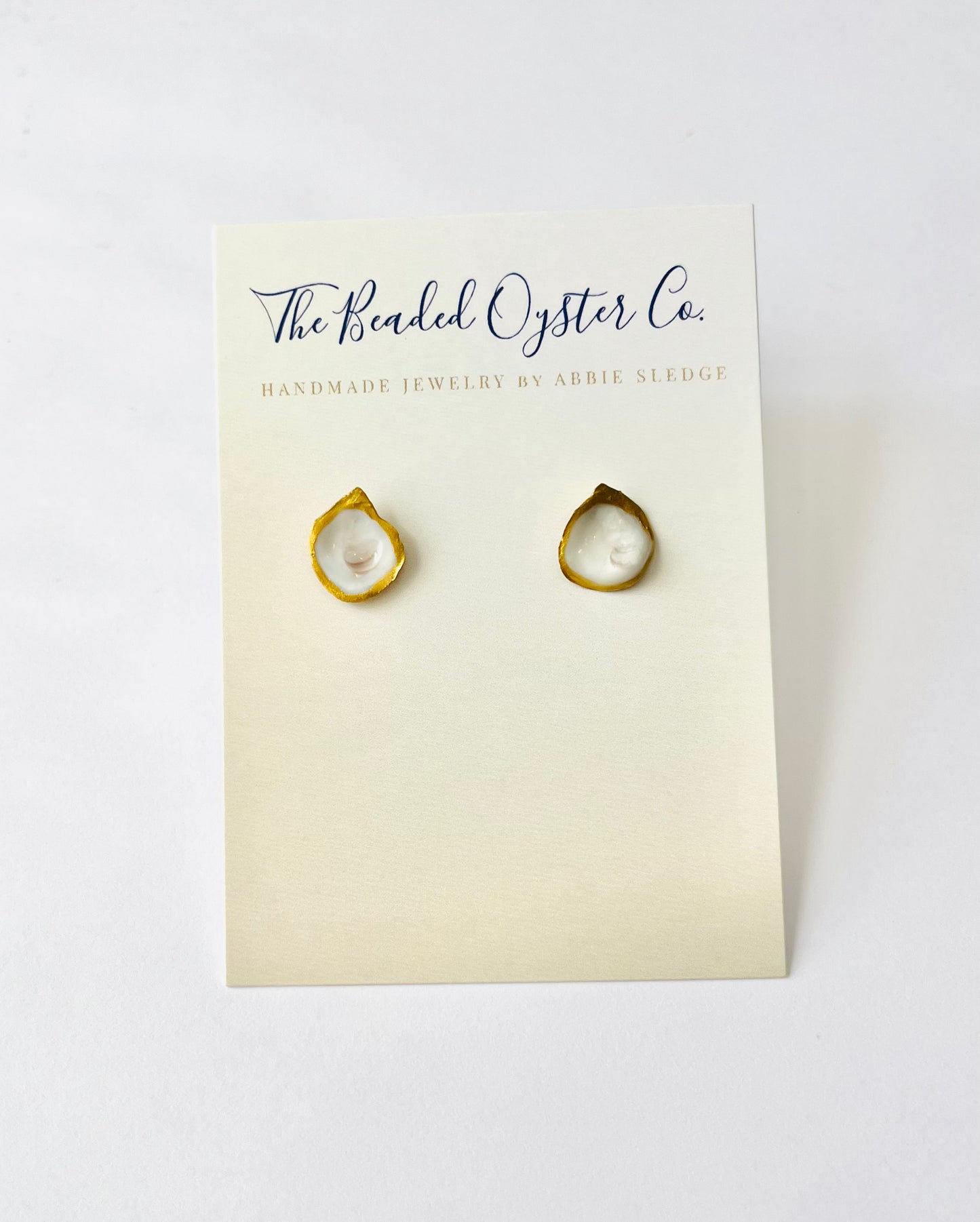 Oyster Earrings- Small