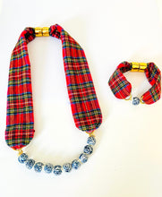 Load image into Gallery viewer, The Harper Necklace- Blue + White