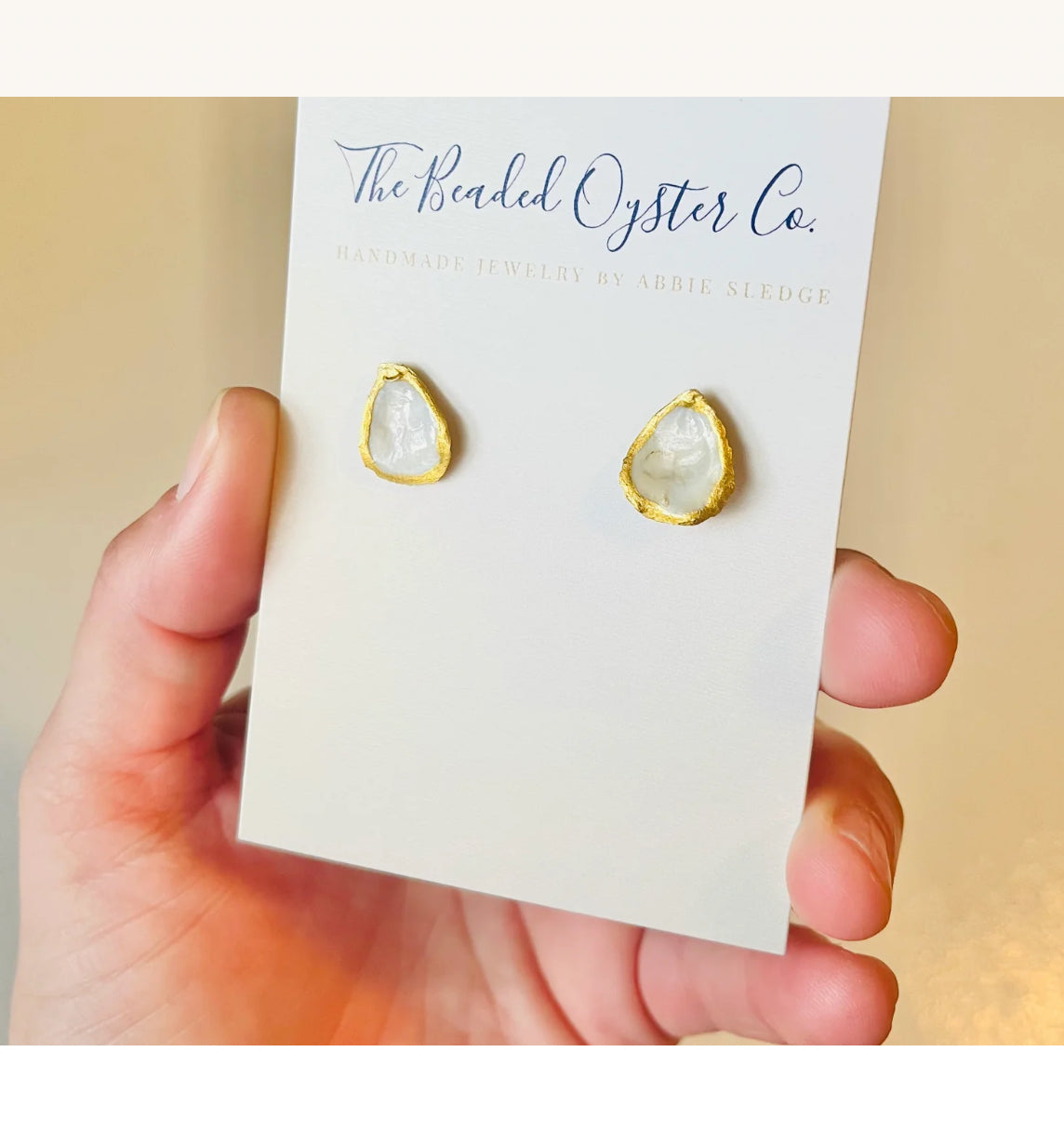 Oyster Earrings- Small