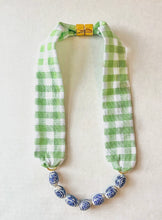 Load image into Gallery viewer, Lola Necklace- blue + white