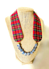 Load image into Gallery viewer, The Harper Necklace- Blue + White