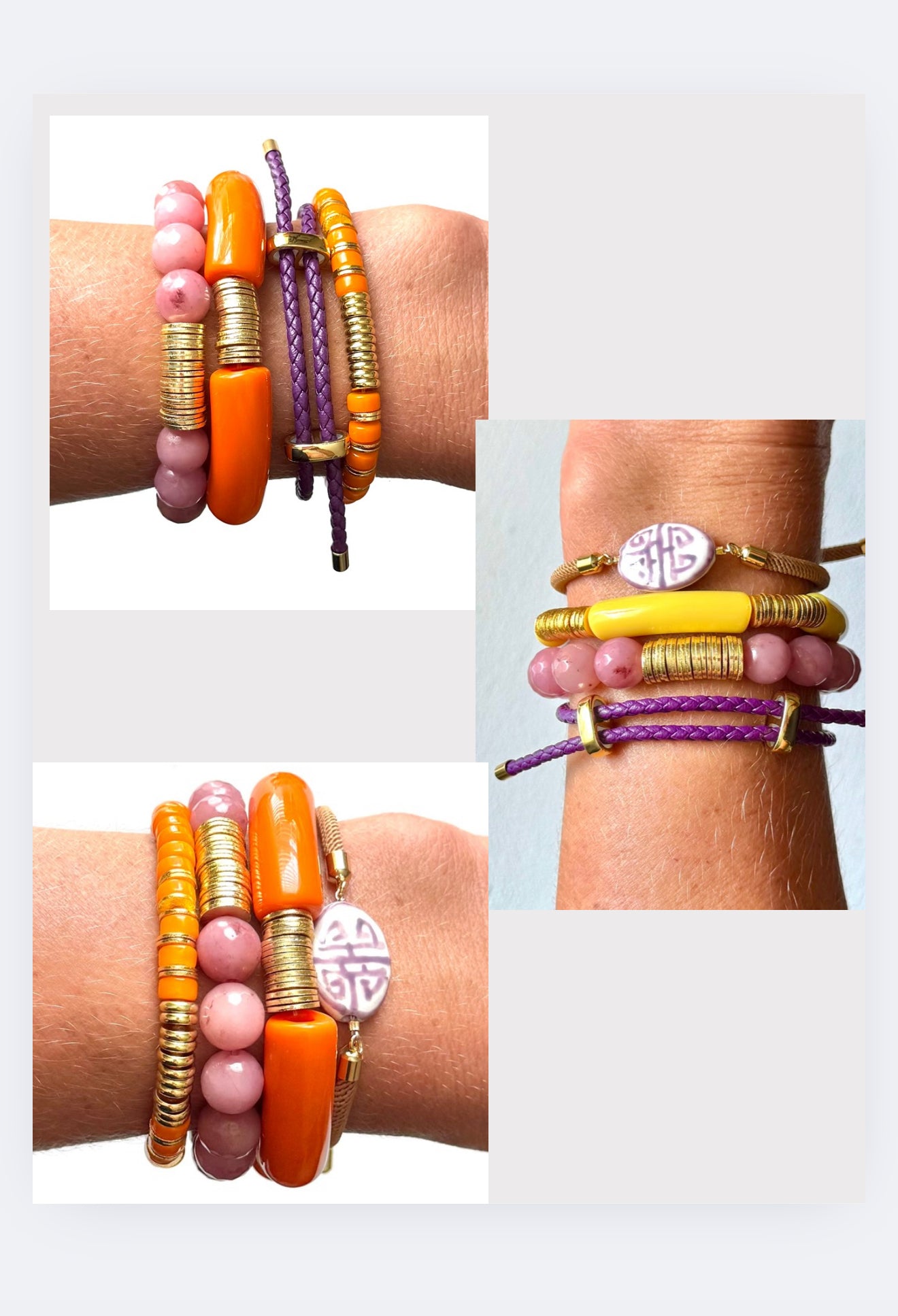 Game Day! - Agate Bracelet
